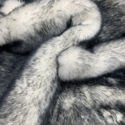 Хутро штучне Кролик сірі кінчики (Україна)