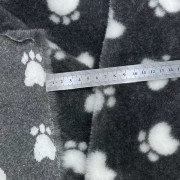 Хутро штучне для іграшок сірий лапки