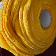 Хутро штучне для іграшок жовтий