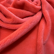Хутро штучне для іграшок кораловий Хутро штучне для іграшок кораловий